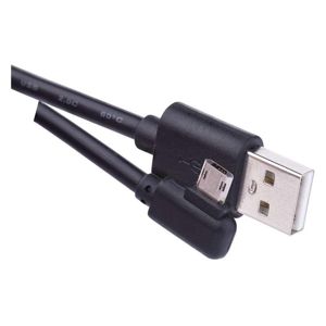 Emos kábel micro USB 1m čierny, Quick Charge - Prepojovací kábel
