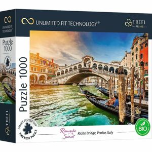 Trefl Trefl Prime puzzle 1000 UFT - Romantický západ slnka: Most Rialto v Benátkach, Taliansko TR10692