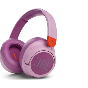 JBL JR460NC ružové JR460NCPIK - Bezdrôtové slúchadlá na uši pre deti s potlačením hluku
