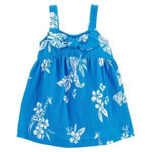 CARTER'S Šaty Blue Floral dievča 9m 1N667510_9M