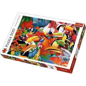 Trefl Trefl puzzle Farebné vtáky 500