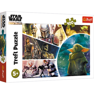 Trefl Trefl Puzzle 100 - Baby Yoda / Lucasfilm Star Wars The Mandalorian 16413