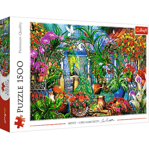 Trefl Trefl Puzzle 1500 - Tajomná záhrada 26188