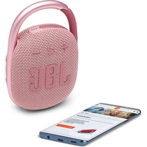 JBL CLIP 4 ružový - Bluetooth reproduktor