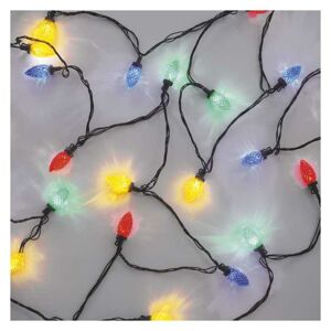 Emos LED vianočná reťaz – šišky farebné 9.8m multicolor, programy D5ZM01 - Vianočné osvetlenie