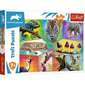 Trefl Trefl Puzzle 200 - V exotickom svete
