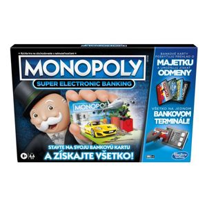 Hasbro Hasbro Monopoly Super elektronické bankovníctvo E8978634  SK verzia 14E8978634