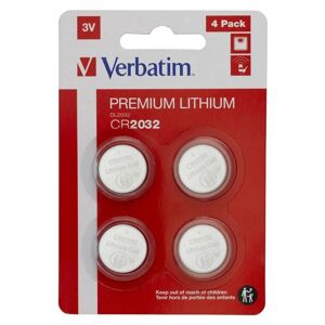 Verbatim CR2032 4ks 49533 - Batérie líthiové