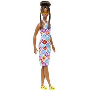 Mattel Mattel Barbie Modelka - háčkované šaty 25HJT07