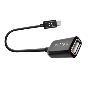FIXED USB-C OTG adaptér čierny FIXA-CTOA-BK
