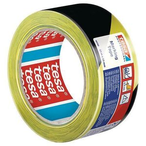 Strend Pro - Páska tesa® PRO Marking, lepiaca, výstražná, žlto-čierna, 50 mm, L-33 m