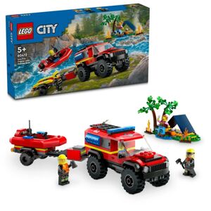 LEGO LEGO® City 60412 Hasičské auto 4x4 a záchranný čln 2260412