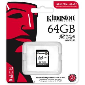 Kingston Industrial SDXC 64GB class 10 UHS-I U3 (r100MB,w80MB) SDIT/64GB - Pamäťová karta SD