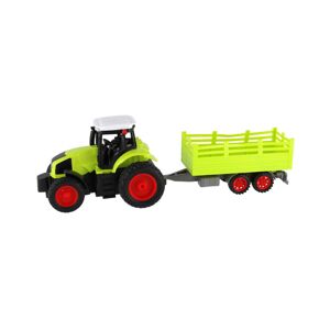 TEDDIES Traktor RC s vlekom 38 cm 00850695