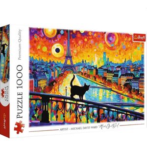 Trefl Trefl Puzzle 1000 - Mačka v Paríži 10795