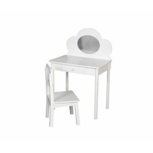 Wiky Kozmetický stolík 72,5 x 48,5 x 50 cm so stoličkou