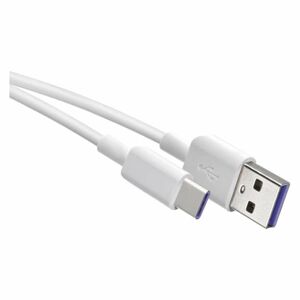 Emos Quick Charge kábel USB-C 1.5m biely - Prepojovací kábel