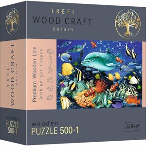 Trefl Trefl Drevené puzzle 501 - Mosrký život 20153