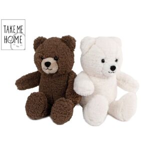 MIKRO -  Take Me Home medveď plyšový 24cm hendý 660436 - plyšová hračka