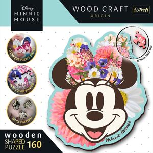 Trefl Trefl Drevené puzzle 160 - Štýlová Minnie Mouse 20193