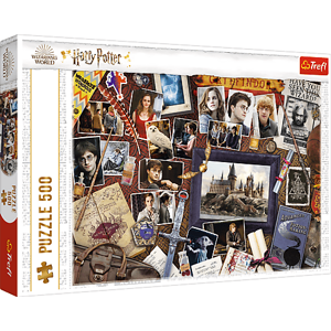 Trefl Trefl Puzzle 500 - Rokfortské spomienky / Harry Potter 37400