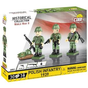 Cobi Cobi 3 figurky s doplňky Polská pěchota 1939, 30 k CBCOBI-2052