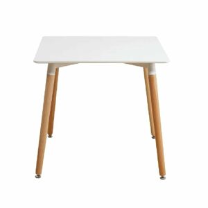 DIDIER 3 NEW 70x70 - jedálenský stôl 70x70x75cm biela/buk