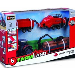 Bburago 2020 Bburago 10cm Farm tractor Gift Set (6ks) BB31668