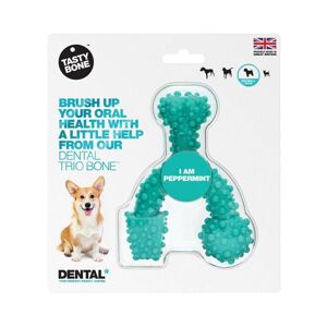 TASTY BONE Dental trio kostička nylonová pre malých psov - Peppermint 820099N
