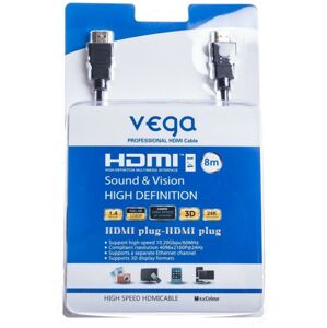 Vega AA-1068 HDMI kábel 8m čierny - Prepojovací kábel