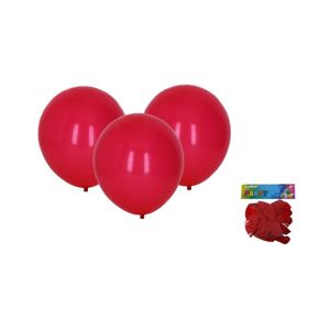 Wiky Balónik nafukovací 30cm - sada 10ks, červený WKW009932