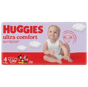 HUGGIES® Ultra Comfort Jumbo Plienky jednorazové 4 (7-18 kg) 50 ks 1686699