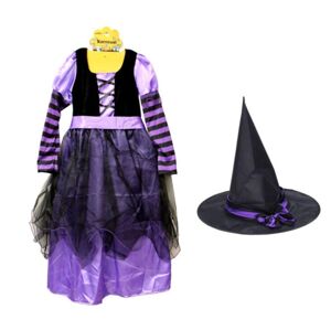 Wiky Set karneval - čarodejnica fialová WKW026079