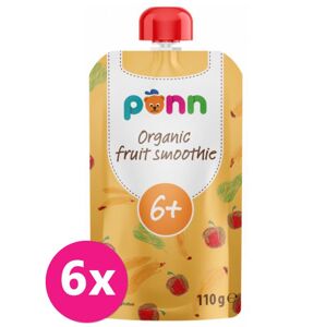 6x SALVEST Ponn BIO Ovocné smoothie s ananásom (110 g) VP-F166959