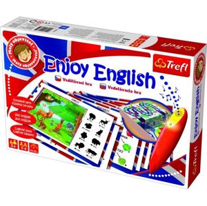 Trefl Edukačná hra Malý objaviteľ Angličtina 01635 - Spoločenská hra