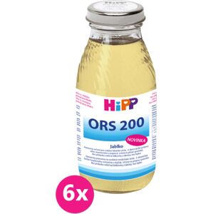 6x HiPP ORS 200 Jablko - rehydratačná výživa 200 ml VP-F049013