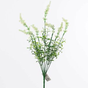Zápich vres kvietky krémové 40cm 1301058 - Umelé kvety