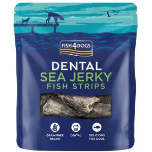 FISH4DOGS Dentálne pamlsky pre psov morská ryba - prúžky 100g JSS805R