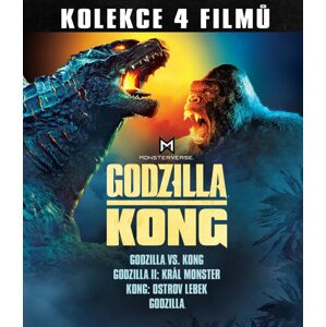 Godzilla a Kong kolekcia (4BD) W02789 - Blu-ray kolekcia