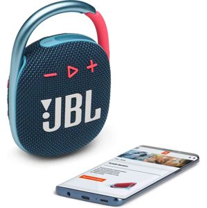 JBL CLIP 4 modro-ružový - Bluetooth reproduktor