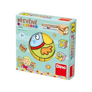 Dino toys Dino KOCKY PRE NAJMENŠIE DETIČKY 4K DN640016