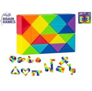 MIKRO -  Brain Games hlavolam had farebný 12dielikov 2ks 621580 - Hlavolam
