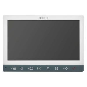Emos Monitor pre videovrátnik EM-10AHD strieborný  + VYHRAJ PEUGEOT 208 - Samostatný videomonitor so 7" farebným LCD monitorom