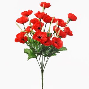 Kytica červené maky 1001013 - Umelé kvety