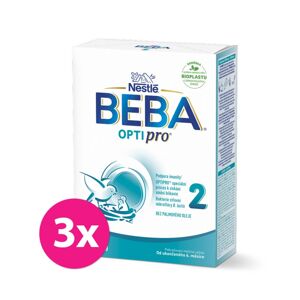 3x BEBA OPTIPRO® 2 Mlieko pokračovacie, 500 g? VP-F170840