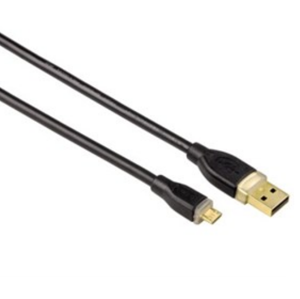 Hama Micro USB 2.0 kábel čierny 1.8m 78419