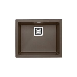 QUADRIX 50 Chocolate 03 1108036 - Drez Granitový 560x460mm, vanička 500x400x200mm