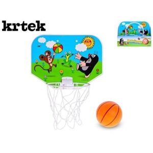 MIKRO -  Krtko basketbalový kôš 33x25cm s loptou 9cm 34594 - športové náradie
