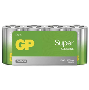 GP Super LR20 (D) 4ks B01404 - Batérie alkalické