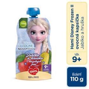 HAMI Disney Frozen Elsa ovocná kapsička Jablko a Hruška 110 g, 9+ 165351